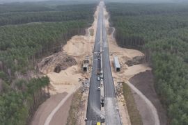 Duże opóźnienie na budowie drogi ekspresowej S10 Bydgoszcz - Toruń [FILMY]