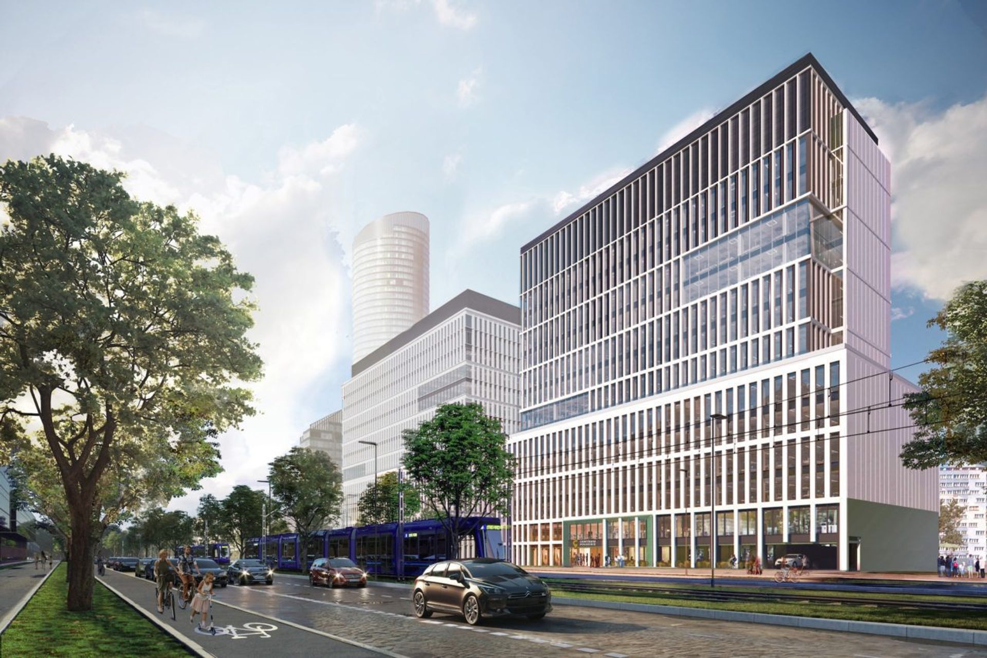 W centrum Wrocławia Skanska buduje następny biurowiec w kompleksie Centrum Południe 
