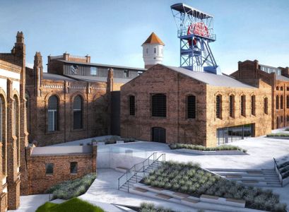 Katowice: Muzeum Śląskie wyda ponad 136 milionów złotych na rewitalizację szybu Bartosz [WIZUALIZACJE]