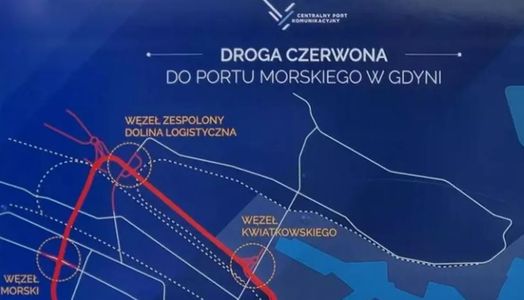 Jest umowa na prace przygotowawcze dla Drogi Czerwonej w Gdyni