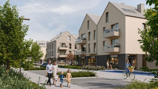 Gdańskie Zacisze – Euro Styl i Activa Deweloper rozpoczynają sprzedaż mieszkań w nowym, dużym osiedlu na gdańskich Kokoszkach [WIZUALIZACJE]