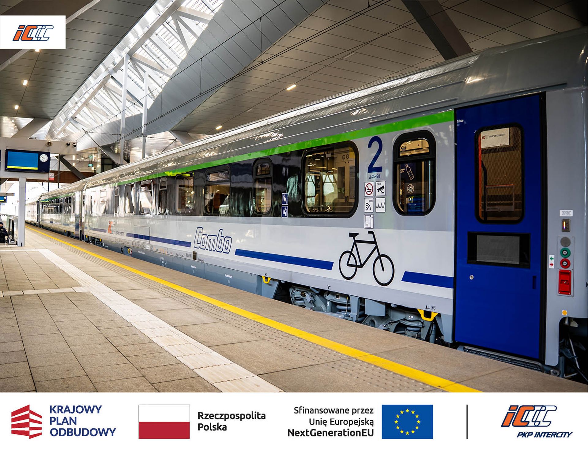 PKP Intercity z kolejnymi wielofunkcyjnymi wagonami COMBO