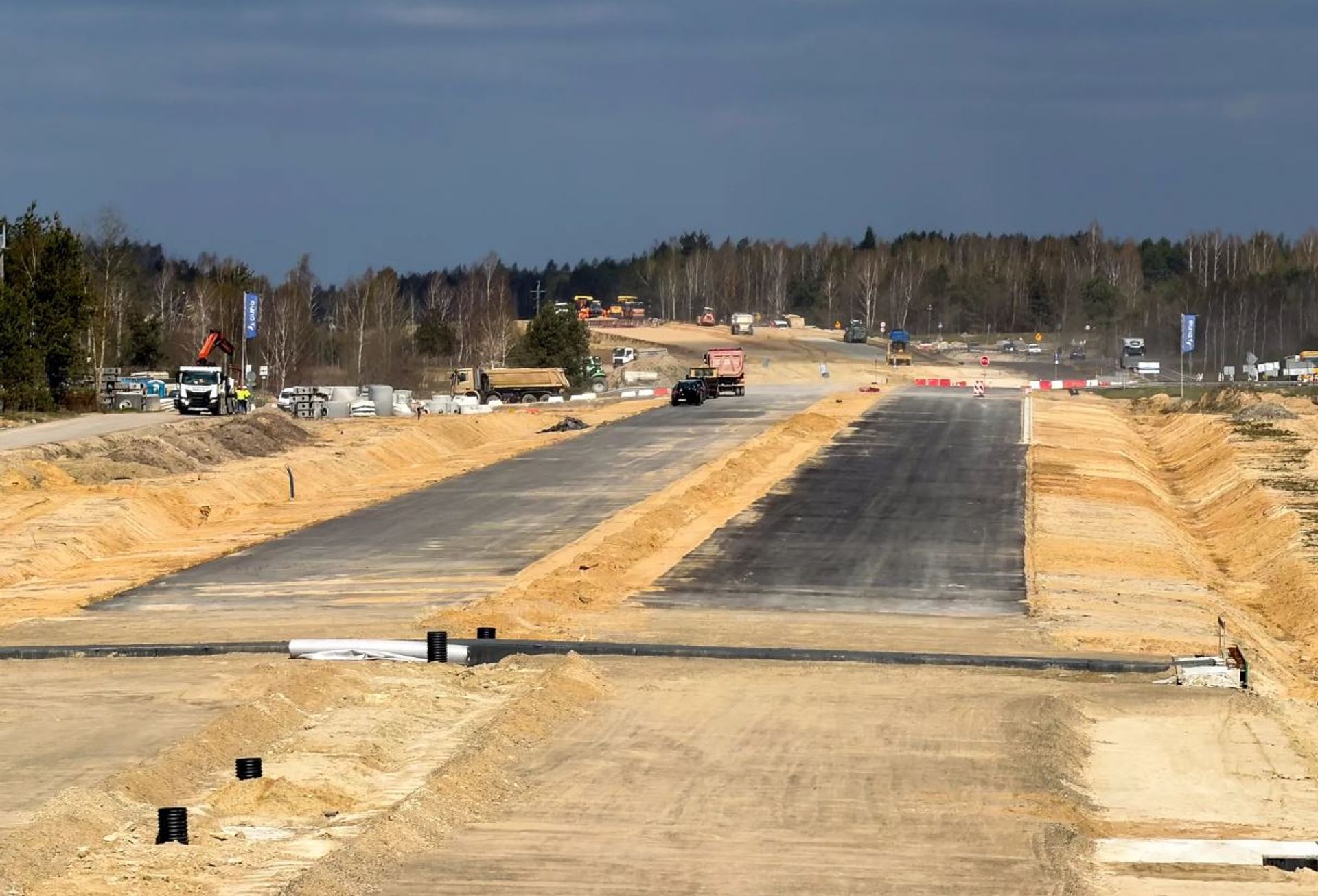 Budowa drogi ekspresowej Via Carpatia S19 Lublin-Lubartów jest już na półmetku 