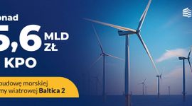 Ponad 5,6 miliarda złotych z KPO na morską farmę wiatrową