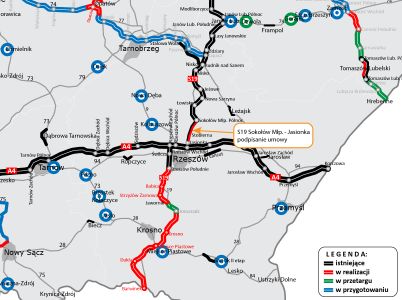 Jest umowa na rozbudowę S19 Sokołów Małopolski - Jasionka