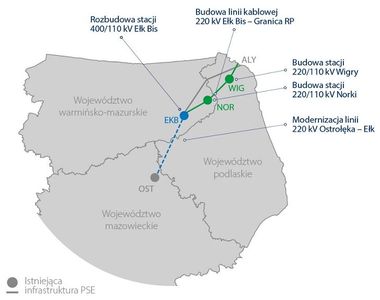 Kolejny kroku ku realizacji w Polsce strategicznej podziemnej sieci energetycznej do granicy z Litwą