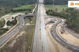 Postępują prace na budowie autostrady A18, na odcinku Iłowa - Golnice [FILM]