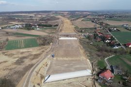 Postępują prace na budowie drogi ekspresowej S7, na odcinku Widoma - Kraków Nowa Huta [FILMY + ZDJĘCIA]
