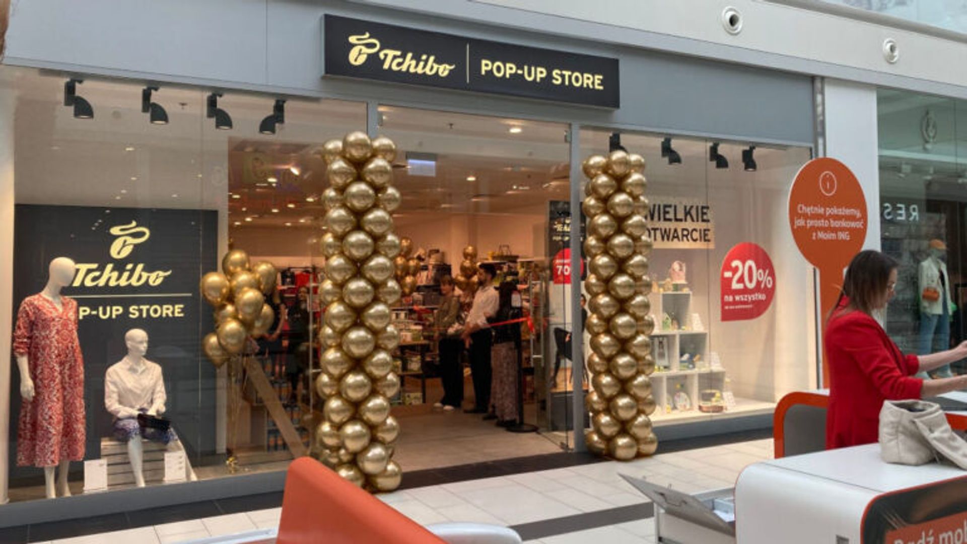 W Warszawie został otwarty nowy pop-up store Tchibo