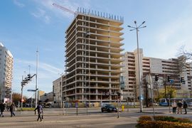 W centrum Wrocławia trwa budowa ponad 60-metrowego biurowca Wielka 27 [FILM + ZDJĘCIA]