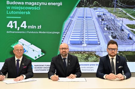 Pod Łodzią powstanie duży, nowoczesny magazyn energii. Zwiększy bezpieczeństwo dostaw energii i wesprze rozwój elektromobilności