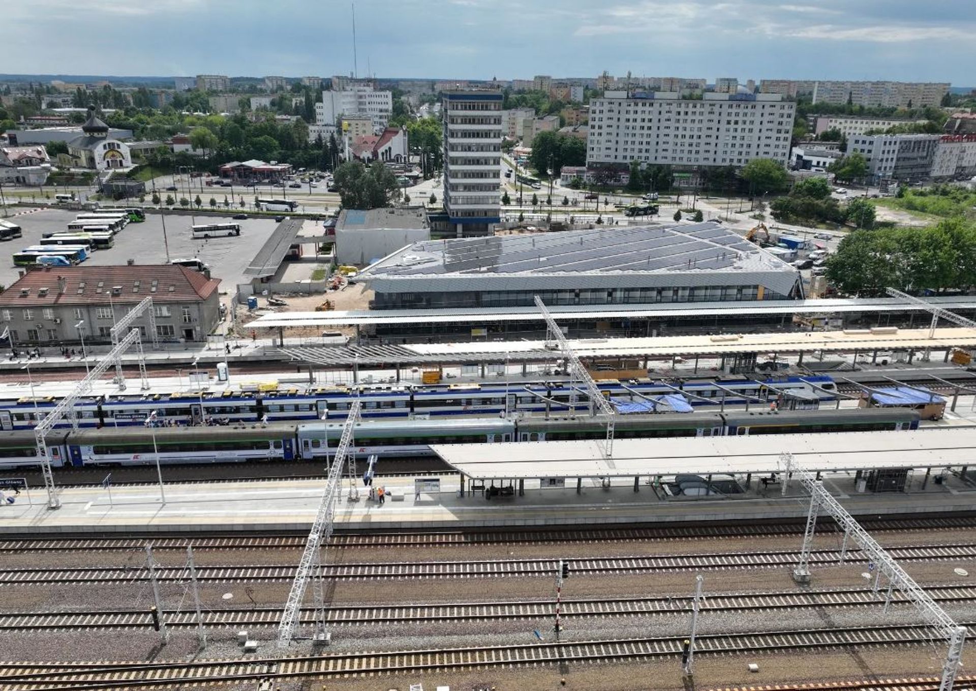 Nowy dworzec kolejowy Olsztyn Główny niemal gotowy 