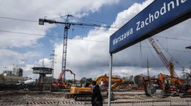 Trwają prace przy przebudowie stacji kolejowej Warszawa Zachodnia [FILM]