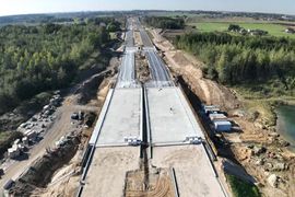 Trwają zaawansowane prace na budowie S6 Obwodnicy Metropolii Trójmiejskiej [FILMY]