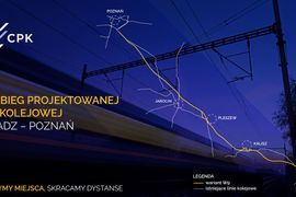 Ważny krok ws. Kolei Dużych Prędkości do Poznania. CPK składa wniosek