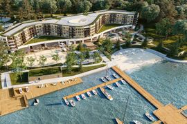 Rodzina Solorzów inwestuje nad Jeziorem Zegrzyńskim. Ruszyła budowa kompleksu hotelowego Crowne Plaza Warsaw Zegrze Resort