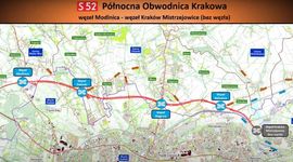 Postępują prace na budowie S52 Północnej Obwodnicy Krakowa [FILMY]