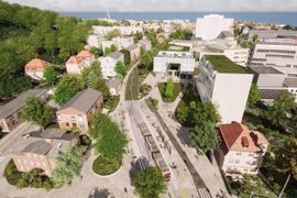 Gdańsk: Z Piecek-Migowa do Wrzeszcza za kilka lat pojedzie tramwaj [MAPA+WIZUALIZACJA]