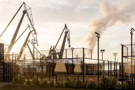 Na terenie Stoczni Centrum Gdańsk powstaje Kortownia, nowoczesny kompleks sportowy