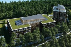 Spór w Świnoujściu. Inwestor chce podwyższyć planowany luksusowy hotel Green Point Plaza z 7 do 9 kondygnacji