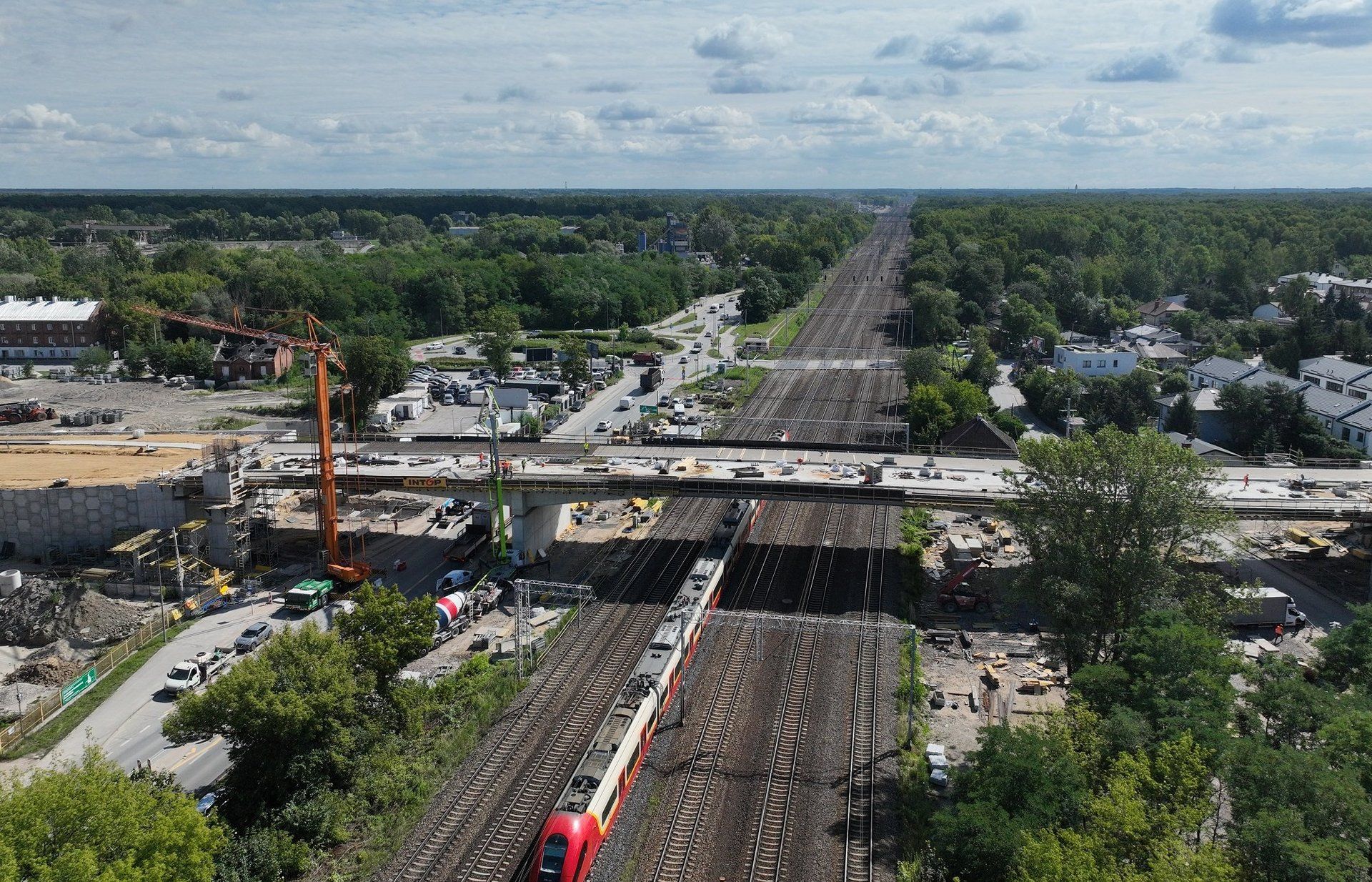 Duże inwestycje na trasie kolejowej Warszawa – Terespol. 5 nowych wiaduktów na „dwójce”