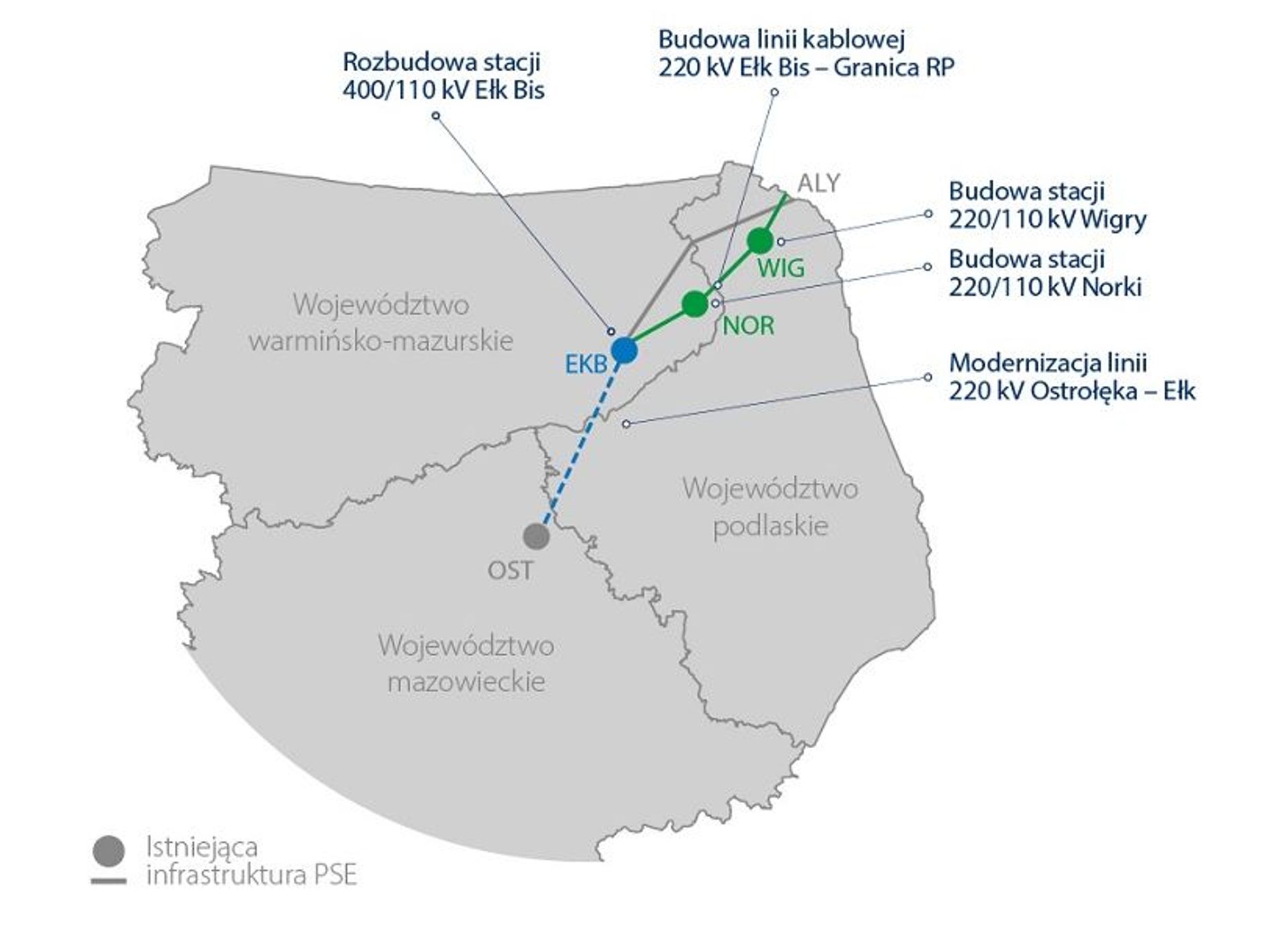 Za ok. 3 mld zł powstanie nowa, strategiczna podziemna sieć energetyczna do granicy z Litwą