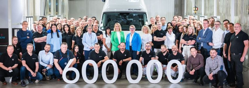 Made in Poland: 600-tysięczny Crafter z fabryki Volkswagena we Wrześni
