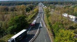 Przygraniczny odcinek jezdni drogi DK2 w Świecku zostanie rozbudowany do parametrów autostrady