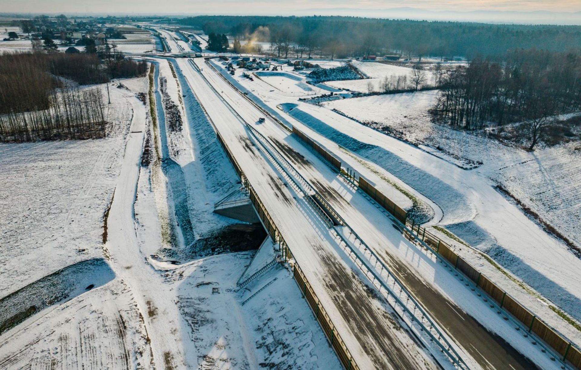 Powstaje kolejny odcinek drogi ekspresowej w woj. śląskim: S1 Bieruń - Oświęcim 