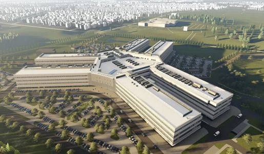 We Wrocławiu powstaje gigantyczny Nowy Szpital Onkologiczny [ZDJĘCIA+WIZUALIZACJE]