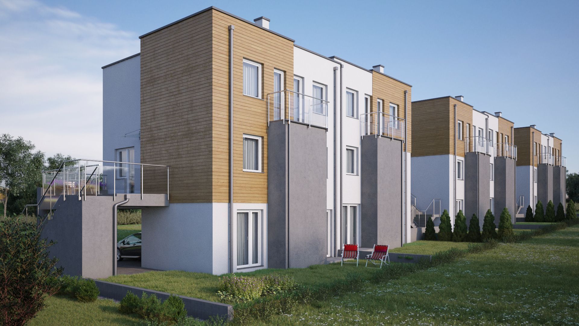 Kraków: Ogrody Prądnika – ruszyła budowa nowych, piętrowych apartamentów 