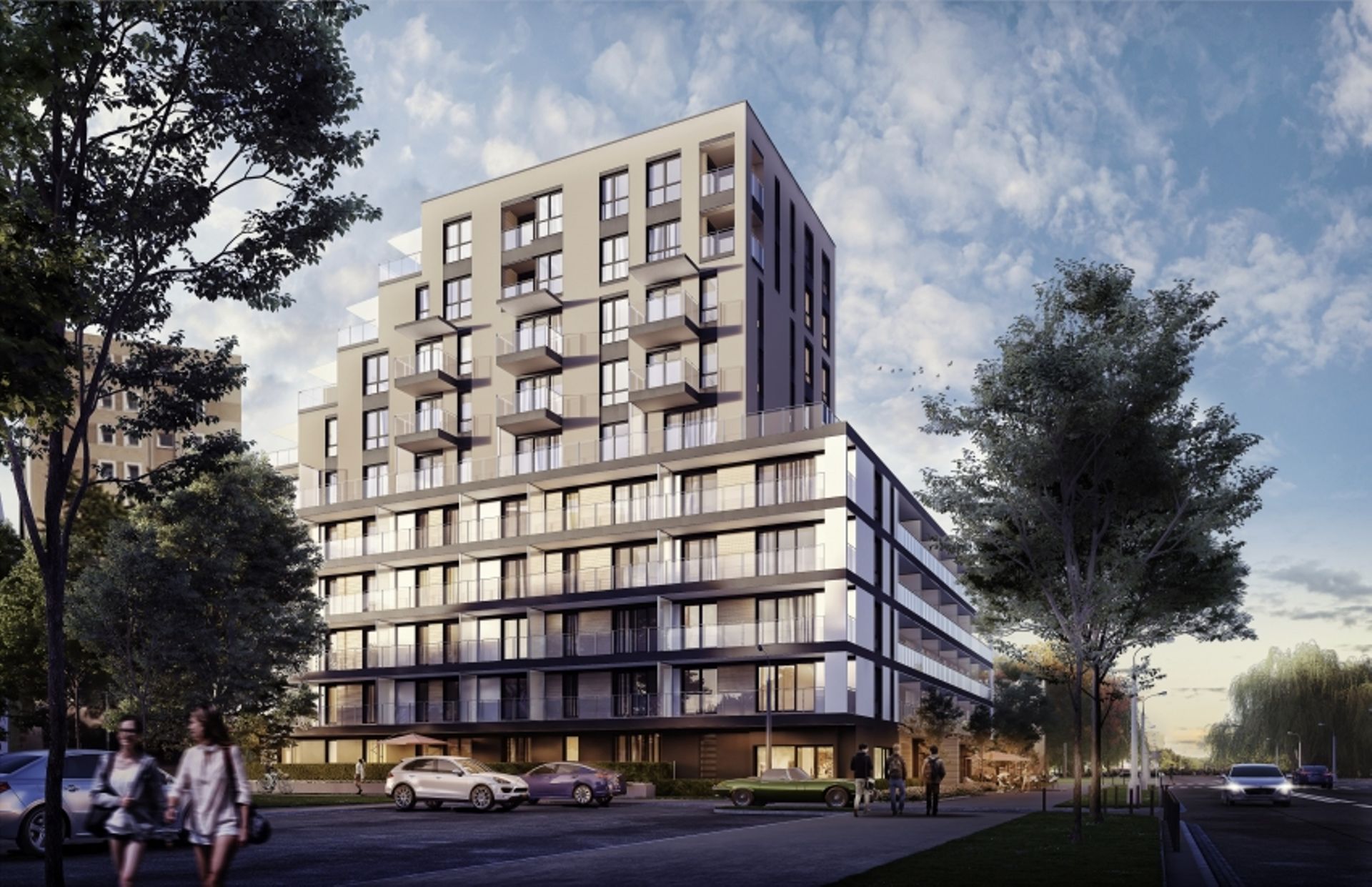Warszawa: Apartamenty Przy Agorze 6 – dziewięć pięter na Bielanach od Home Invest 