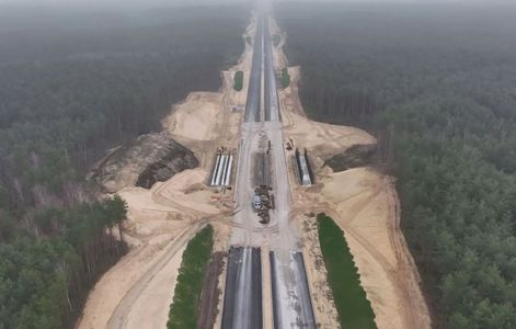 Co słychać na budowie odcinka drogi ekspresowej S10 Solec - Toruń Zachód? [FILMY]