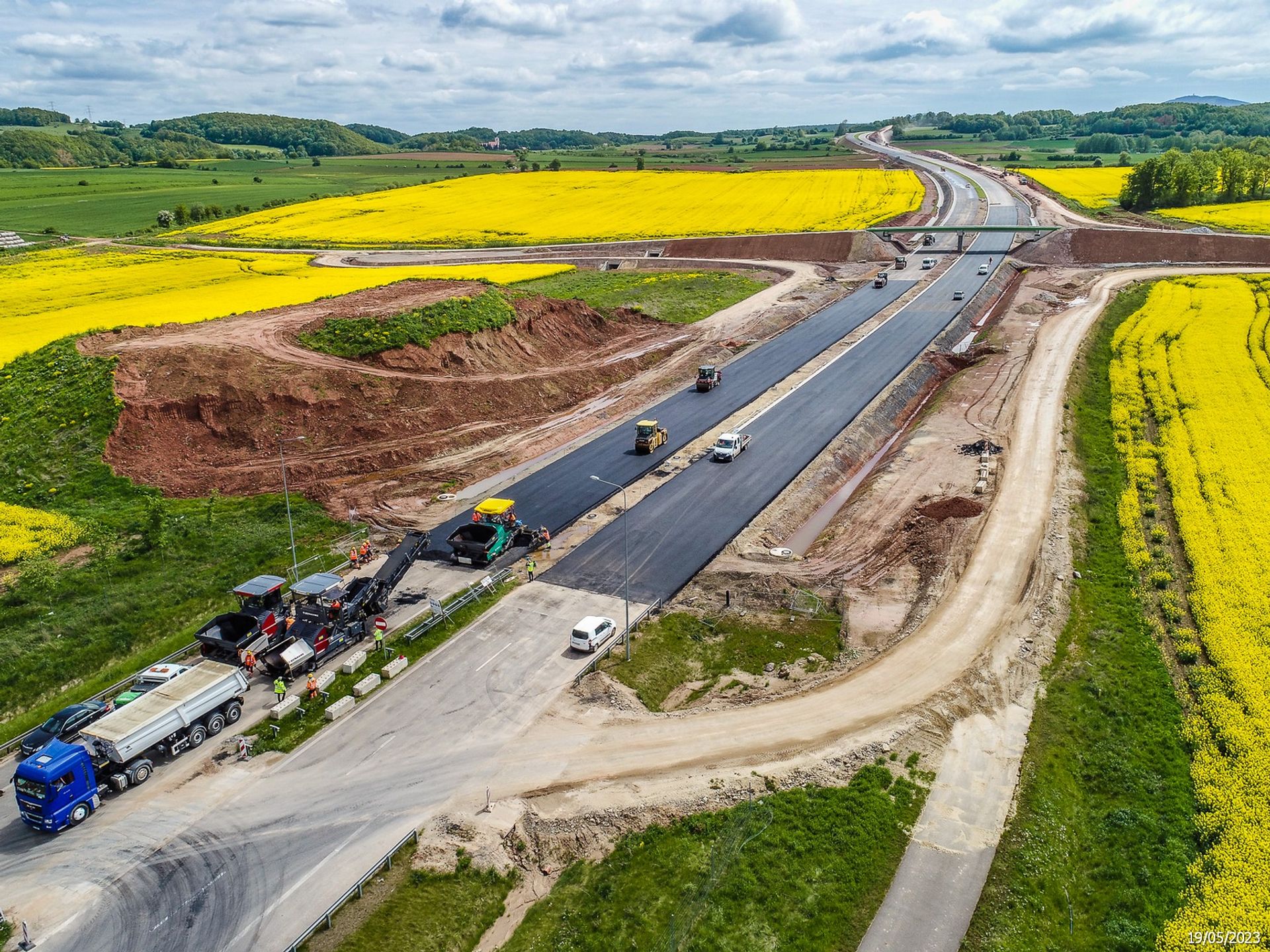Na Dolnym Śląsku trwają prace na budowie trasy S3, na odcinku Bolków – Kamienna Góra 