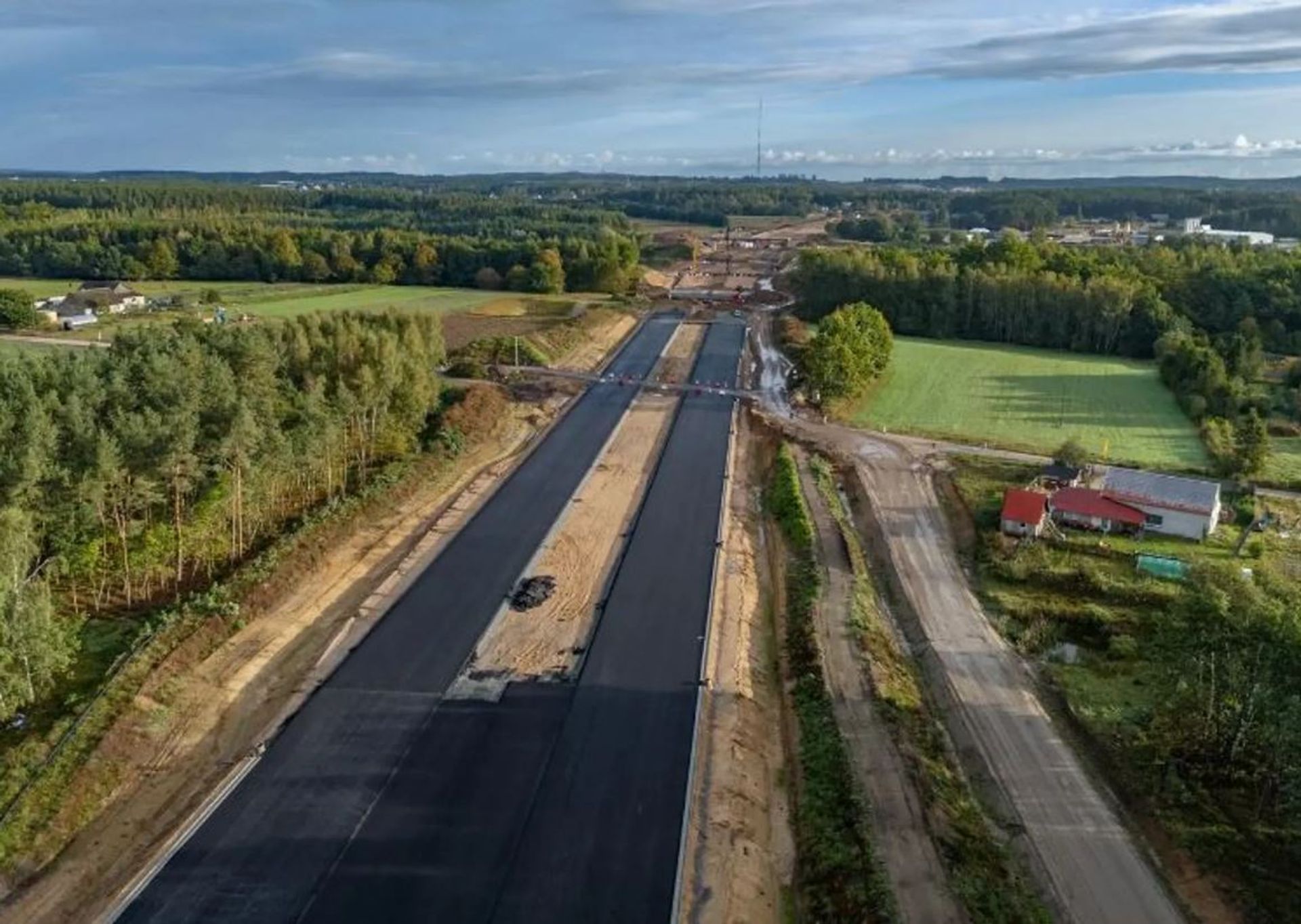 Zaawansowane prace na budowie Obwodnicy Metropolitarnej Trójmiasta 