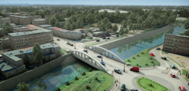 Jest projekt budowy nowego mostu w zniszczonych przez powódź Głuchołazach [WIZUALIZACJE]