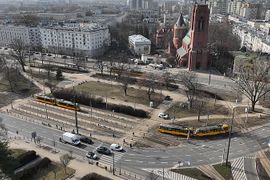 Rozpoczyna się modernizacja Placu Narutowicza w Warszawie