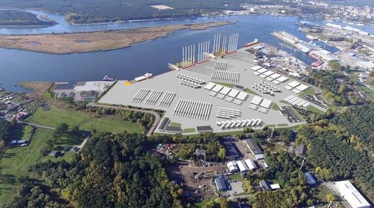 Pierwszy w Polsce terminal instalacyjny dla morskich farm wiatrowych w Świnoujściu zostanie rozbudowany