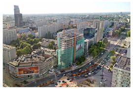 [Warszawa] Atrium 1 &#8211; jedyny w tym roku nowy biurowiec w centrum Warszawy rozwinie latem szklany żagiel