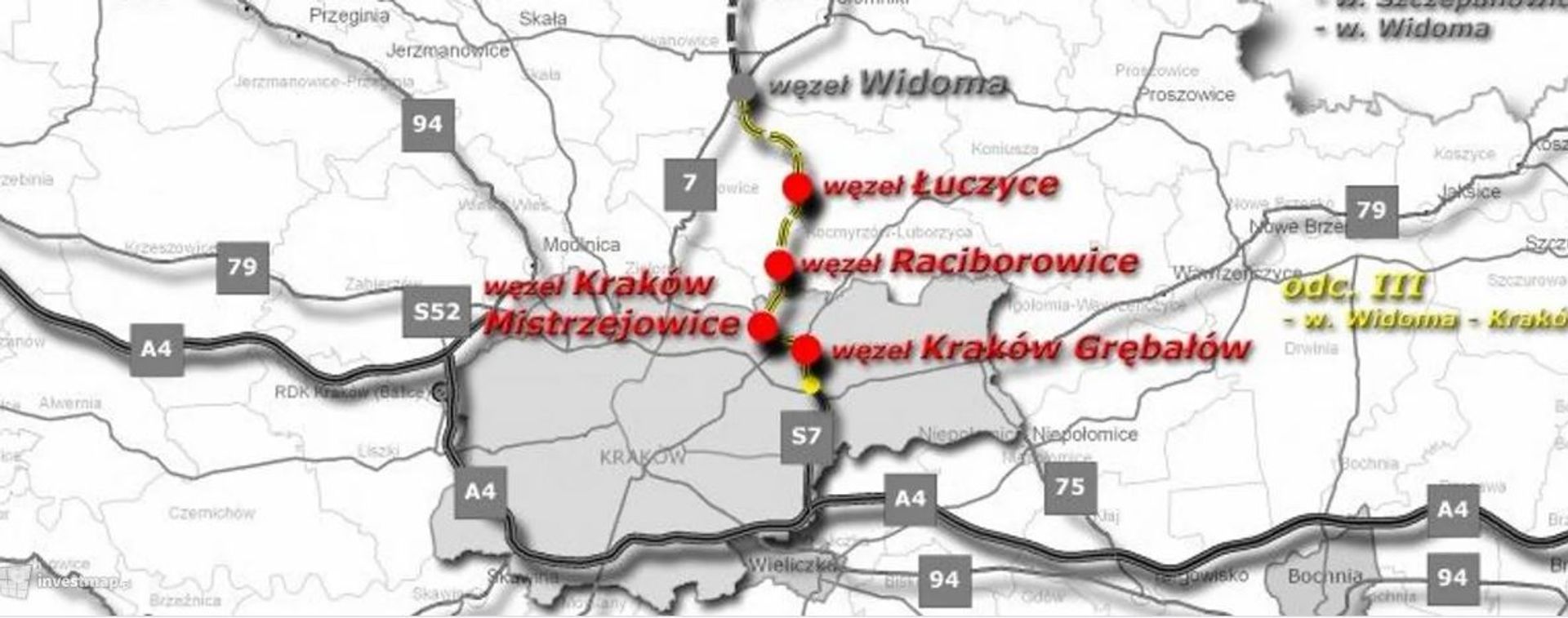 Powstaje Wschodnia Obwodnica Krakowa, czyli krakowski odcinek drogi ekspresowej S7 