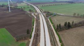 Powstaje odcinek drogi ekspresowej S6 Słupsk - Bobrowniki [FILMY]