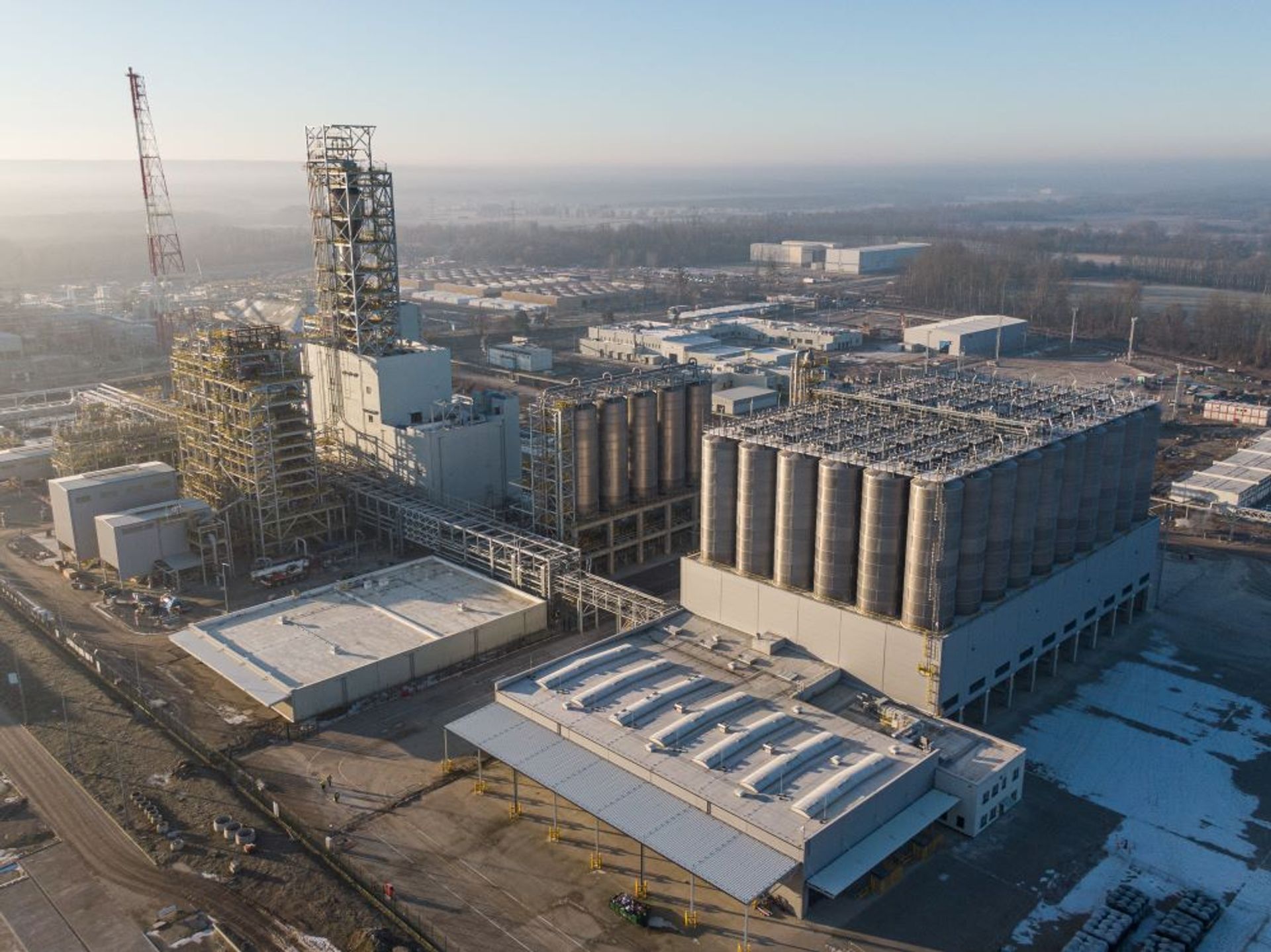 Budowa nowej fabryki Grupy Azoty S.A. w Policach pod Szczecinem na finiszu. Będzie największą w Europie Środkowo-Wschodniej
