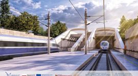 Są wizualizacje infrastruktury dla kluczowego odcinka Kolei Dużych Prędkości [WIZUALIZACJE]