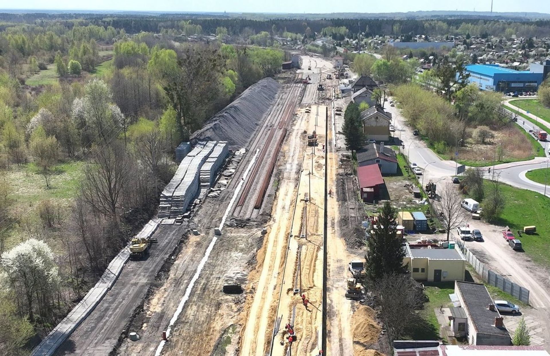 Inwestycja za 1,2 mld złotych. Postęp prac na modernizowanych liniach kolejowych od Sandomierza do Padwi i Stalowej Woli