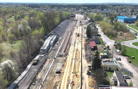 Inwestycja za 1,2 mld złotych. Postęp prac na modernizowanych liniach kolejowych od Sandomierza do Padwi i Stalowej Woli