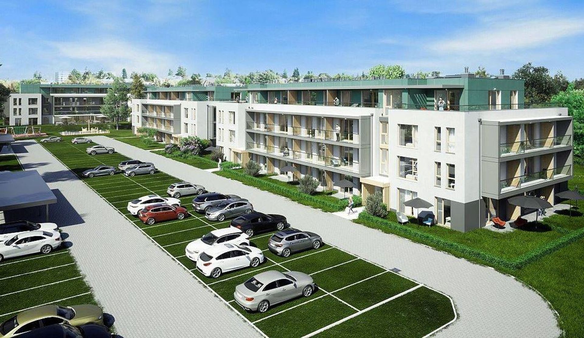 W Łebie powstaje II etap kompleksu apartamentowego Wydmove. Ceny apartamentów od ok. pół miliona wzwyż 