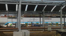 [Katowice] Nowe oblicze stacji Katowice - kolejny peron w budowie