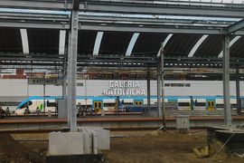 [Katowice] Nowe oblicze stacji Katowice - kolejny peron w budowie