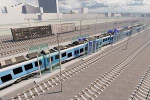 W Krakowie powstanie nowoczesna i ekologiczna myjnia pociągów PKP Intercity [WIZUALIZACJE]