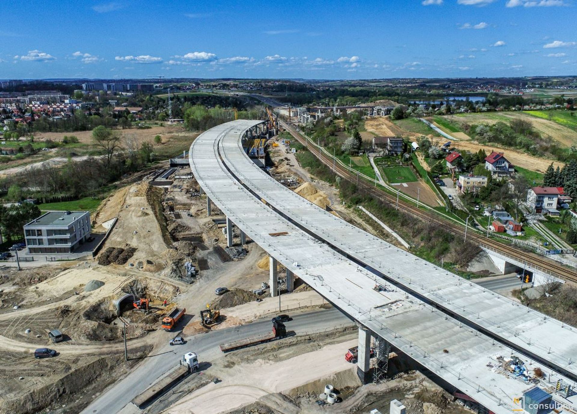 Powstaje S7 Wschodnia Obwodnica Krakowa, na odcinku Mistrzejowice - Nowa Huta 